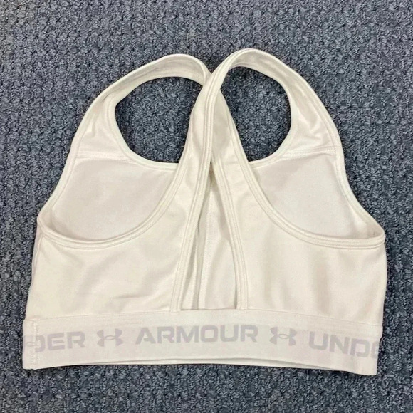 Under Armor Women's Armour® Mid Crossback Sports Bra - Picture 3 of 8